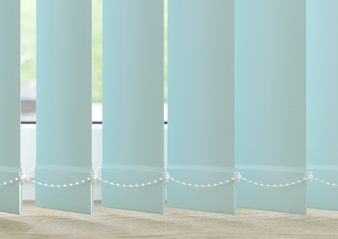 Orion (Blackout), Crystal Blue - Vertical Blind Slats - Image 3